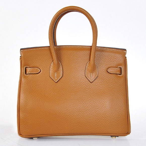 Super A Replica Hermes Togo Leather Birkin 25CM Handbag Black 6068 for you - Click Image to Close